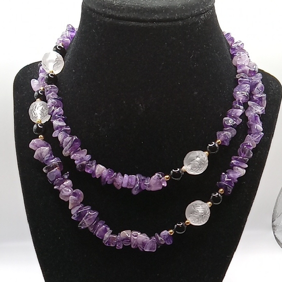 Jewelry - Bohemian Purple Amethyst Necklace